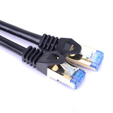 High Quality Cat7 Ethernet Network Cable Shielded Gold Plated 10Gbps 600Mhz