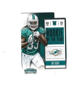 2015 Panini Contenders ROY Contenders #17 Jay Ajayi MIAMI DOLPHINS - Picture 1 of 1
