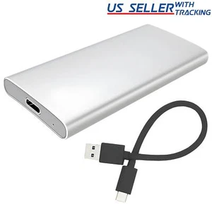 External mSATA SSD to USB 3.2 Gen 2 Type C USB-C Drive Enclosure Adapter Case - Picture 1 of 5