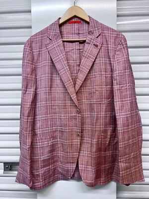 Isaia Napoli Mens Sports Coat Jacket Wool and Linen - Image 1 of 4