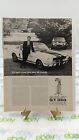 1965 Ford Mustang Shelby GT 350 500 Vintage Print Ad 11 X 8,5