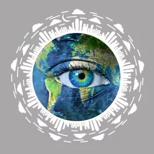 Eye on The Earth Day Bumper Sticker Decal for Car Phone Laptop Water Bottle 5" - Picture 1 of 5