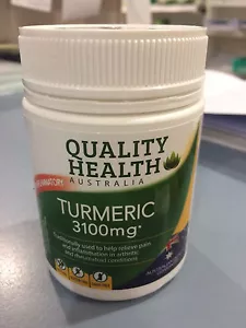 TURMERIC 3100mg HIGH STRENGTH 100 tablets ARTHRITIS JOINTS AUSTRALIAN TUMERIC - Picture 1 of 3