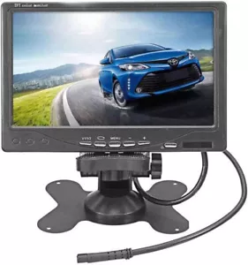 7 Inch HD LCD Display Monitor Rearview Reversing Monitor for Car Backup Camera - Picture 1 of 10