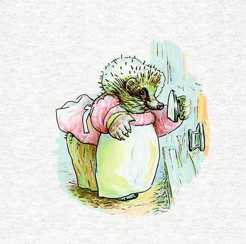 MOONLAKE DESIGNS Beatrix Potter Tiggy Stoff Basteln Paneele in 100% Baumwolle oder Polyester