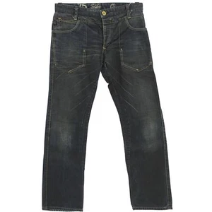 #6044 JACK & JONES Herren Jeans Hose 75 Denim ohne Stretch darkblue blau 36/32 - Picture 1 of 2