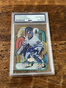 Ilya Samsonov IP Signed Skybox Metal Card Psa Dna Slab Autographed Maple Leafs - Picture 1 of 2