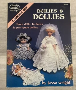 Dollies & Dollies by Jesse Wright A Quickcraft Book #6007 Pattern Booklet - Picture 1 of 2