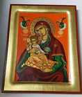 Ikone Madonna Gottesmutter Maria Engel Jesus Kind Icon Icone Ikona Icona икона