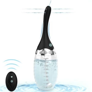 Automatic Electric Enema Bulb with 3 Speeds Silicone Enema Anal Douche Cleane... - Picture 1 of 7