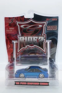 Maisto G Ridez Urban Diecast 1:64 Scale 1993 '93 Blue Ford Mustang Cobra - Picture 1 of 8