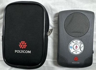 Polycom CX100 Audio Communicator USB Microphone Speakerphone and Case - Image 1 of 4