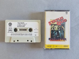 🎧 Cassette audio / K7 / Audio Tape - Status Quo - Pile Driver🎧 - Picture 1 of 11