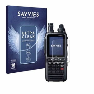 18x Folie für Yaesu FTA-850L Schutzfolie Displayschutz Display Schutz Klar - Zdjęcie 1 z 11