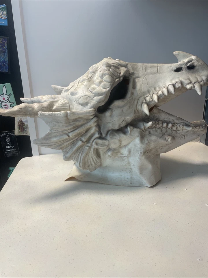 Máscara movidora boca caveira de dragão animal fantasia vestir acessório fantasia de Halloween - Imagem 1 de 4