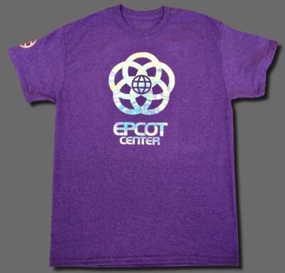 Camiseta Holográfica Disney World Epcot Center Personalizada Unisex Hombre Mujer De Colección Foto 1 de 4