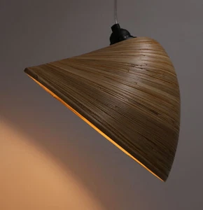 Design Deckenlampe / Deckenleuchte, in Bali handgemacht aus Bambus - Modell Bam - Bild 1 von 4