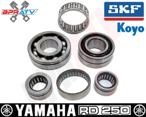 80-83 Yamaha RD250 RD 250 RD250LC SKF KOYO Gearbox Transmission Bearings Kit Set - Picture 1 of 20