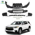 Primed Front Lower Bumper Cover & Bumper Net For 2018 2019 2020 Chevy Traverse Chevrolet Traverse