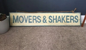 Large Wooden Hanging Quote Sign, Man Cave Hanging, Rustic Sign. - Picture 1 of 5