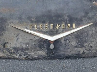 1955 Cadillac Series 75 Limousine Rear Trunk Lid w/ Emblems and Lock - Image 1 of 4