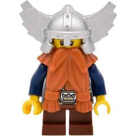 LEGO Castle - Dwarf Minifigure From Set 7040 New