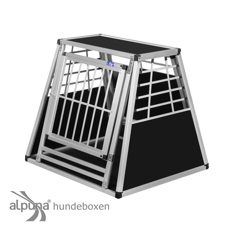 N33 Hundetransportb​ox Aluminium Transportbox Hundebox Alubox Autobox - Bild 1 von 4