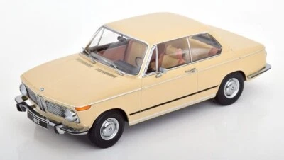 KKDC181071 KK scale 1:18 BMW 1602 1st series 1971 Beige model car - Image 1 of 4
