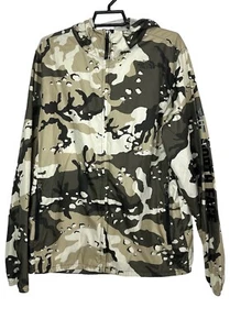 The North Face Windbreaker Jacket Youth XL 18/20 Windwall Zip Pockets Camo - Picture 1 of 15