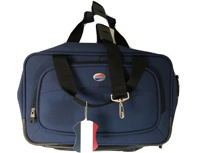 American Tourister Blue Laptop Satchel Shoulder Carrier Bag  - Image 1 of 4