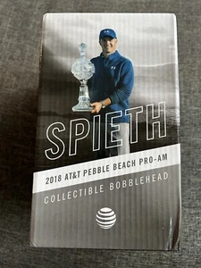 Jordan Spieth Bobblehead 2018 AT&T Pebble Beach Pro Am Ungeöffnet Neu - Bild 1 von 6