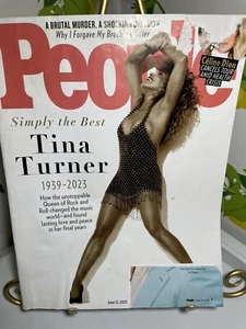 Tina Turner People magazine June 2023 Music Icon Simply The Best - Picture 1 of 2