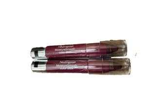 *YOU GET 2* Neutrogena Moisture Smooth Color Stick #180 Deep Plum - Picture 1 of 1