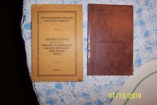 1941 The Baltimore & Ohio & 1943 New York Centrail System RAILROADS Booklets