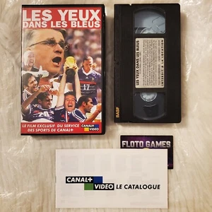 VHS D'Origine FR : Les Yeux dans les Bleus - Canal+ - 1998 - Floto Games - Imagen 1 de 2