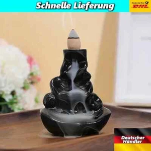 Räucherstäbchenhalter Wasserfall Rückfluss-Räuchergefäß Räucherstäbchen - Bild 1 von 4