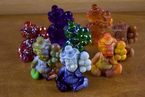 MOSSER All the World Loves A Clown Set of 8 (3 1/2") Tall - Picture 1 of 21