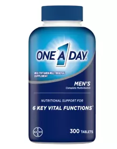 One A Day Men's Multivitamin, 300 Tablets Exp 07/2026 - Free Shipping - Picture 1 of 4