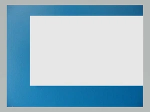 PVC Platte 1000mm x 1000mm x 0,5mm weiss ( 5 Stück ) - Bild 1 von 1
