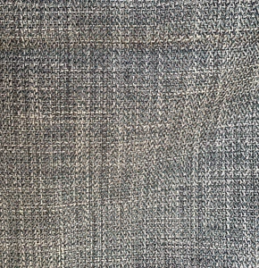 DISEÑADOR TEJIDO TWEED 0,55 metros tela cortina verde azulado/azul/natural - Imagen 1 de 3