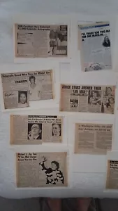 Autograph Library Collection 100+ clippings and articles 1980s-1990s research - Picture 1 of 9