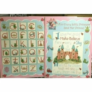CROSS STITCH Alma Lynne Designs For Every Little Princess & Her Prince Patterns - Picture 1 of 4