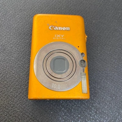 Cámara digital compacta Canon IXY DIGITAL 110 IS naranja probada estabilización Foto 1 de 4