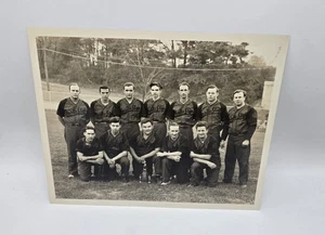 Vintage 1941 Elastic Stop Nut Corp Union NJ Softball Team B&W Photo - Picture 1 of 2