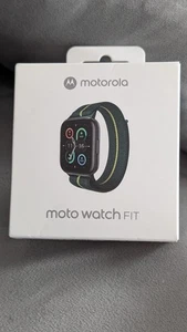 Motorola moto watch fit 4.83 cm (1.9inch) OLED 44.5 mm Digital Touchscreen Gr... - Afbeelding 1 van 1