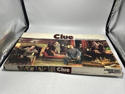 #1F-Juego de mesa: Clue 1972 Parker Brothers Foto 1 de 4