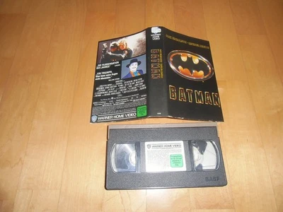 Batman, Batmans Rückkehr, Batman forever,Tim Burton,Michael Keaton 3 Videos, VHS - Bild 1 von 4