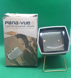 Sawyer's Pana-Vue II Lighted 2x2 Slide Viewer #6578 Vintage IOB Tested - Picture 1 of 11