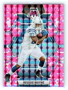 2023 Panini Mosaic Football Pink 101 Reggie Wayne Indianapolis Colts - Bild 1 von 1