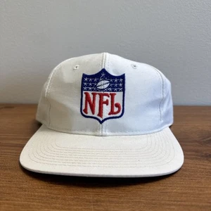 Cappello berretto vintage NFL scudetto logo snap back bianco specialità sportive calcio anni 90 - Foto 1 di 7